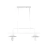 GLOBOSTAR® REGAL 01008 Vintage Φωτιστικό Οροφής με Ντουί 2 x E27 AC 220-240V IP20 - Λευκό - Μ80 x Π26 x Υ82cm GLOBOSTAR® REGAL 01008 Vintage Φωτιστικό Οροφής με Ντουί 2 x E27 AC 220-240V IP20 - Λευκό - Μ80 x Π26 x Υ82cm
