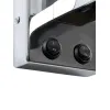 GLOBOSTAR® ELEGANT 01494 Μοντέρνο Φωτιστικό Τοίχου - Απλίκα Ξενοδοχείου Reading Light με Ντουί 1 x E27 LED 3W 270lm 36° AC 220-240V IP20 Θερμό Λευκό 2700K - CREE XPE Chip - Ασημί & Μαύρο - Μ17 x Π21 x Υ43cm - 2 Χρόνια Εγγύηση