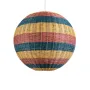 GLOBOSTAR® CABALLEROS 02063 Boho Κρεμαστό Φωτιστικό Οροφής με Ντουί 1 x E27 AC 220-240V IP20 - Πολύχρωμο - Μ70 x Π70 x Υ70cm