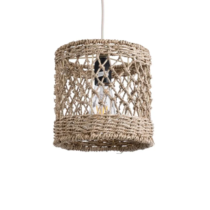 GLOBOSTAR® ECUADOR 02120 Boho Κρεμαστό Φωτιστικό Οροφής με Ντουί 1 x E27 AC 220-240V IP20 - Μπεζ - Μ20 x Π20 x Υ20cm GLOBOSTAR® ECUADOR 02120 Boho Κρεμαστό Φωτιστικό Οροφής με Ντουί 1 x E27 AC 220-240V IP20 - Μπεζ - Μ20 x Π20 x Υ20cm