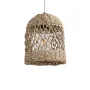 GLOBOSTAR® ECUADOR 02121 Boho Κρεμαστό Φωτιστικό Οροφής με Ντουί 1 x E27 AC 220-240V IP20 - Μπεζ - Μ20 x Π20 x Υ25cm