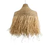 GLOBOSTAR® PORTOFERRAIO 02186 Boho Κρεμαστό Φωτιστικό Οροφής με Ντουί 1 x E27 AC 220-240V IP20 - Μπεζ - Μ80 x Π80 x Υ120cm