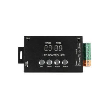GLOBOSTAR® 05035 MATRIX Pixel Addressable RGB Controller DC 12-24V IP20 - DMX512 + SPI/TTL - M13xΠ6.5xΥ2.5cm - 2 Χρόνια Εγγύηση