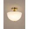 GLOBOSTAR® MEDUSA 203-0308 Μοντέρνο Φωτιστικό Οροφής με Ντουί 1 x E27 AC 220-240V IP20 -Μπεζ - Χρυσό - Μ25 x Π25 x 23cm GLOBOSTAR® MEDUSA 203-0308 Μοντέρνο Φωτιστικό Οροφής με Ντουί 1 x E27 AC 220-240V IP20 -Μπεζ - Χρυσό - Μ25 x Π25 x 23cm