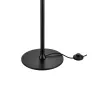 GLOBOSTAR® GLOBART 204-0198 Μοντέρνο Επιδαπέδιο Φωτιστικό με Ντουί 1 x E27 AC 220-240V IP20 -Μαύρο & Λευκό - Μ25 x Π25 x Υ135cm