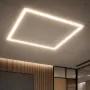GLOBOSTAR® FRAMELIN 60370 Χωνευτό Panel Οροφής 60x60 LED 48W 5280lm 120° CRI≥85Ra UGR<19 AC 220-240V IP20 Θερμό Λευκό 2700K - Lumileds SMD Chip & TÜV SÜD Driver - Λευκό Γαλακτερό - Μ60 x Π60 x Υ1.5cm / Q56 x 56cm - 5 Χρόνια Εγγύηση