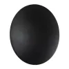 GLOBOSTAR® HELIO-R 60492 Μοντέρνο Φωτιστικό Τοίχου - Απλίκα LED 7W 770lm 120° AC 220-240V Αδιάβροχο IP65 Φυσικό Λευκό 4500K - Lumileds SMD Chip & TÜV SÜD Driver - Μαύρο Ματ - Μ16 x Π16 x Υ5cm - 5 Χρόνια Εγγύηση