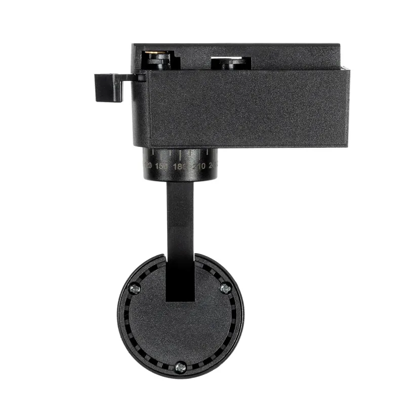 GLOBOSTAR® LUGANO 60804 Μονοφασικό Σποτ Ράγας LED 10W 1250lm 36° AC 220-240V IP20 Φυσικό Λευκό 4500K - Bridgelux COB Chip & TÜV SÜD Driver - Eurotrack 1PH - Μαύρο Ματ - Μ8.5 x Π5 x Υ18cm - 5 Χρόνια Εγγύηση GLOBOSTAR® LUGANO 60804 Μονοφασικό Σποτ Ράγας LED 10W 1250lm 36° AC 220-240V IP20 Φυσικό Λευκό 4500K - Bridgelux COB Chip & TÜV SÜD Driver - Eurotrack 1PH - Μαύρο Ματ - Μ8.5 x Π5 x Υ18cm - 5 Χρόνια Εγγύηση
