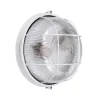 GLOBOSTAR® BOATLIGHT 61588 Vintage Φωτιστικό Καραβοχελώνα Τοίχου & Οροφής με Ντουί 2 x E27 AC 220-240V Αδιάβροχο IP65 - Λευκό Ματ - Μ24 x Π24 x Υ11cm