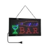 GloboStar® 75689 Φωτιστικό Ταμπέλα LED Σήμανσης BAR με Πρίζα AC 230V Μ48xΠ25xΥ2cm