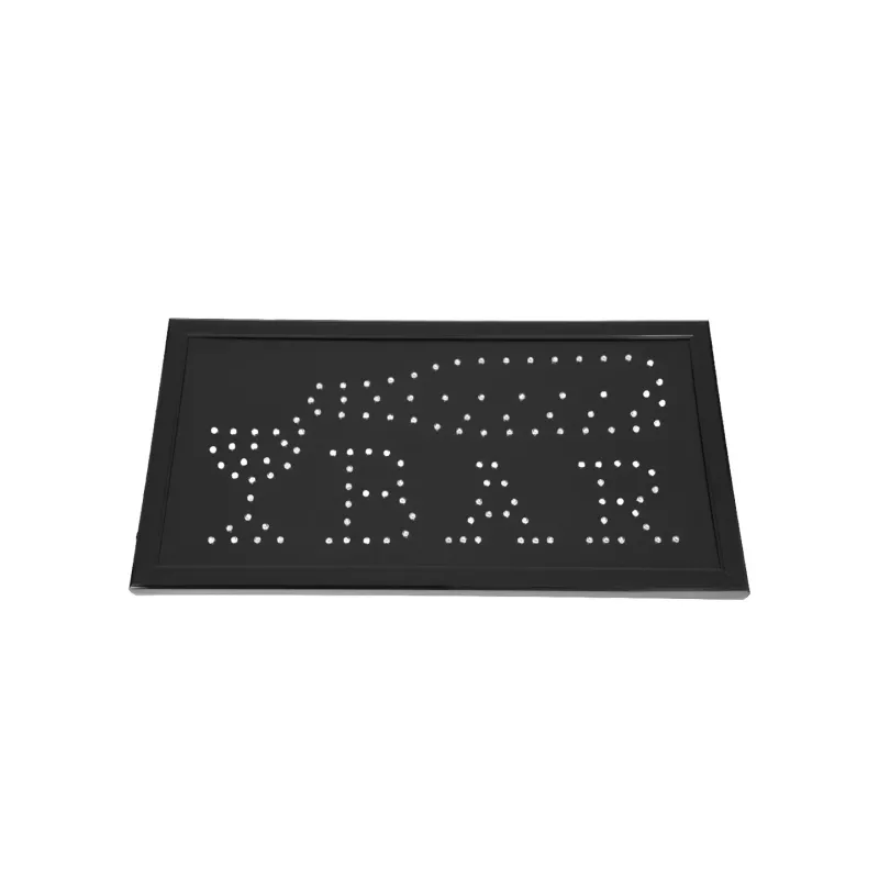 GloboStar® 75689 Φωτιστικό Ταμπέλα LED Σήμανσης BAR με Πρίζα AC 230V Μ48xΠ25xΥ2cm