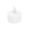 GLOBOSTAR® EVERFLAME 79550 Διακοσμητικό Κερί Ρεσώ LED 0.3W 15lm 120° DC 3V 1 x CR2032 Μπαταρία IP20 Θερμό Λευκό 2700K - Μ3.6 x Π3.6 x Υ3.9cm - 1 Χρόνο Εγγύηση
