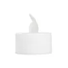 GLOBOSTAR® EVERFLAME 79550 Διακοσμητικό Κερί Ρεσώ LED 0.3W 15lm 120° DC 3V 1 x CR2032 Μπαταρία IP20 Θερμό Λευκό 2700K - Μ3.6 x Π3.6 x Υ3.9cm - 1 Χρόνο Εγγύηση