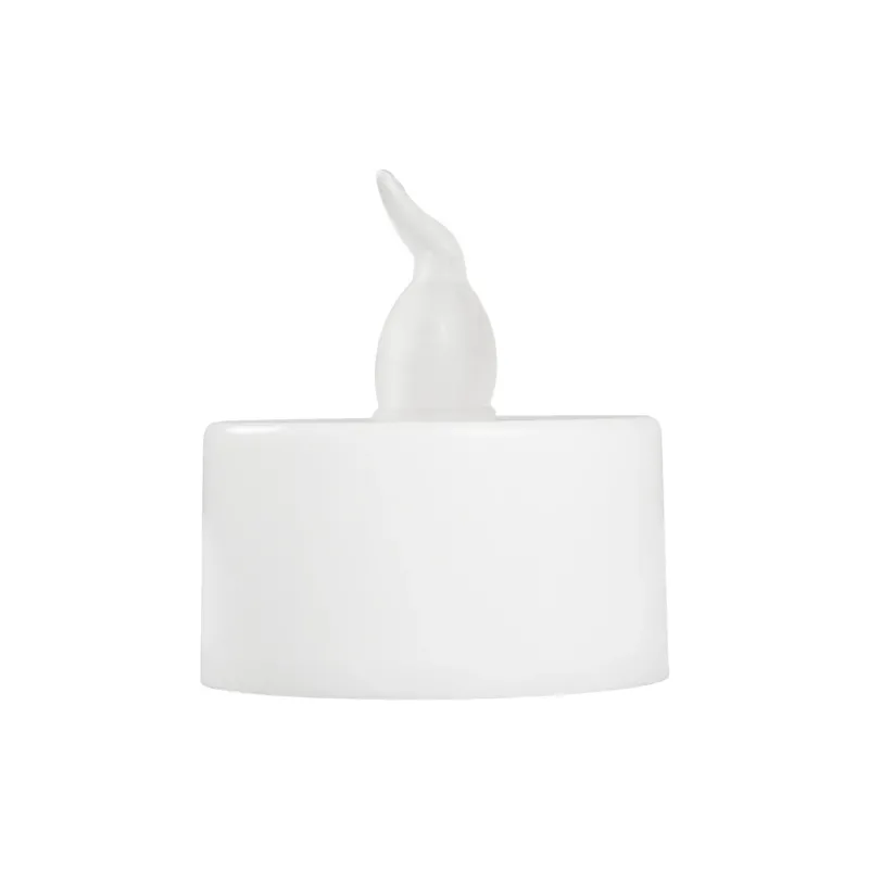 GLOBOSTAR® EVERFLAME 79550 Διακοσμητικό Κερί Ρεσώ LED 0.3W 15lm 120° DC 3V 1 x CR2032 Μπαταρία IP20 Θερμό Λευκό 2700K - Μ3.6 x Π3.6 x Υ3.9cm - 1 Χρόνο Εγγύηση