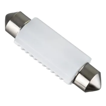 GLOBOSTAR® C5W 81335 Σωληνωτή Λάμπα C5W 42mm CANbus LED 1.92W 100lm 120° DC 12-24V IP20 Ψυχρό Λευκό 6000K - 2 x Epistar SMD3030 Chip - Μ4.2 x Π1.2 x Υ1cm - 1 Χρόνο Εγγύηση