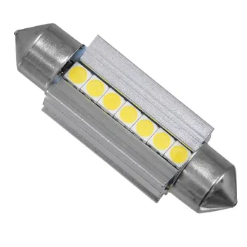 GloboStar® C5W 81339 Λάμπα Αυτοκινήτου 39mm FESTOON  3rd Generation Can-Bus Extreme Series LED 7 SMD 3030 7W 1050lm 120° DC 12V IP20 Ψυχρό Λευκό 6000K