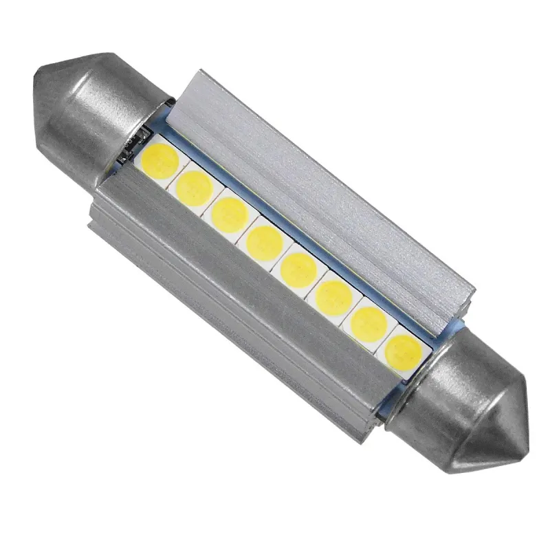 GloboStar® C5W 81340 Λάμπα Αυτοκινήτου 42mm FESTOON 3rd Generation Can-Bus Extreme Series LED 8 SMD 3030 8W 1200lm 120° DC 12V IP20 Ψυχρό Λευκό 6000K GloboStar® C5W 81340 Λάμπα Αυτοκινήτου 42mm FESTOON 3rd Generation Can-Bus Extreme Series LED 8 SMD 3030 8W 1200lm 120° DC 12V IP20 Ψυχρό Λευκό 6000K
