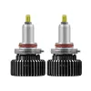 GloboStar® 82066 H10 360° Line Extreme KIT Βασικού Φωτισμού Αυτοκινήτου & Φορτηγού 3rd Generation Can-Bus Extreme Truck Series LED CREE CXB COB 120W 16800lm DC 9-32V Αδιάβροχο IP66 Ψυχρό Λευκό 6000K