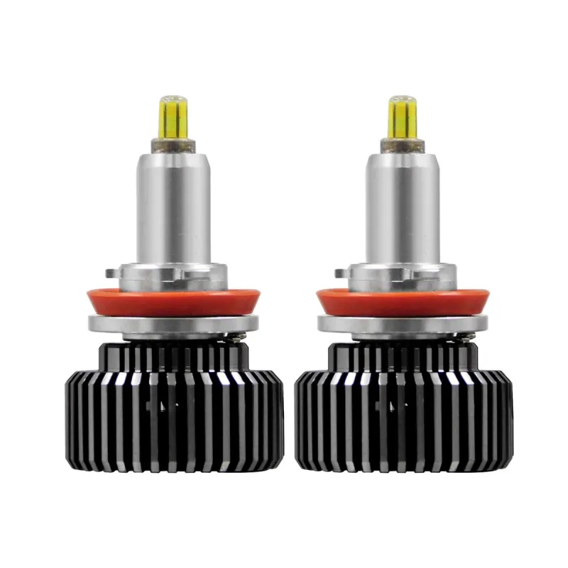 GloboStar® 82067 H11 360° Line Extreme KIT Βασικού Φωτισμού Αυτοκινήτου & Φορτηγού 3rd Generation Can-Bus Extreme Truck Series LED CREE CXB COB 80W 7600lm DC 12-24V Αδιάβροχο IP66 Ψυχρό Λευκό 6000K