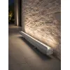 GLOBOSTAR® WASHERFAIA 90187 Μπάρα Φωτισμού Wall Washer με Αντιθαμβωτική Γρίλια LED 24W 2760lm 15° DC 24V Αδιάβροχο IP65 Φυσικό Λευκό 4500K Dimmable - Bridgelux SMD Chip - Γκρί Ανθρακί - Μ100 x Π4 x Υ5.5cm - 3 Χρόνια Εγγύηση