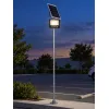 GLOBOSTAR® HELIOS-280 GLB-000-0001 Μεταλλικός Γαλβανισμένος Στύλος Φωτισμού για Φωτοβολταϊκό Προβολέα Εξωτερικού Χώρου - Ασημί Γαλβανιζέ - Μ35 × Π25 × Υ280cm