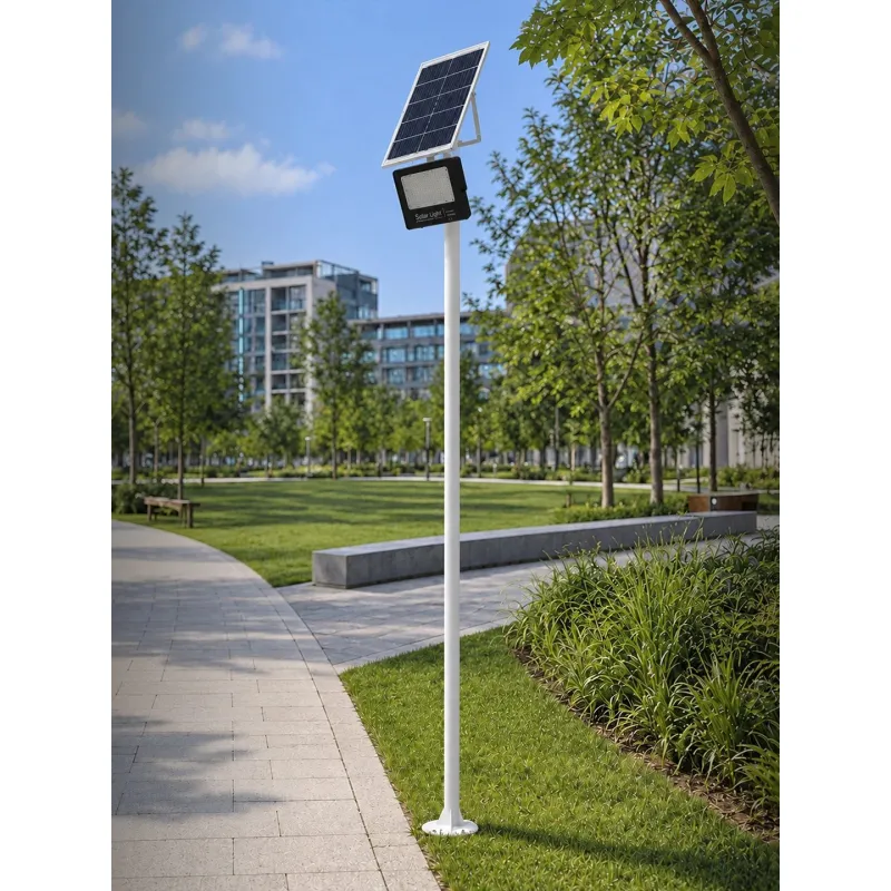GLOBOSTAR® HELIOS-280 GLB-000-0004 Μεταλλικός Γαλβανισμένος Στύλος Φωτισμού για Φωτοβολταϊκό Προβολέα Εξωτερικού Χώρου - RAL 9016 Λευκό Ματ - Μ35 × Π25 × Υ280cm GLOBOSTAR® HELIOS-280 GLB-000-0004 Μεταλλικός Γαλβανισμένος Στύλος Φωτισμού για Φωτοβολταϊκό Προβολέα Εξωτερικού Χώρου - RAL 9016 Λευκό Ματ - Μ35 × Π25 × Υ280cm