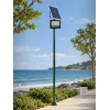GLOBOSTAR® HELIOS-280 GLB-000-0006 Μεταλλικός Γαλβανισμένος Στύλος Φωτισμού για Φωτοβολταϊκό Προβολέα Εξωτερικού Χώρου - RAL 6009 Κυπαρίσσι Ματ - Μ35 × Π25 × Υ280cm