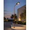 GLOBOSTAR® URBANO-280 GLB-000-0011 Μεταλλικός Γαλβανισμένος Στύλος Φωτισμού για Φωτοβολταϊκό Φωτιστικό Δρόμου Εξωτερικού Χώρου - RAL 8004 Corten Καφε Ματ - Μ84 x Π25 x Υ280cm
