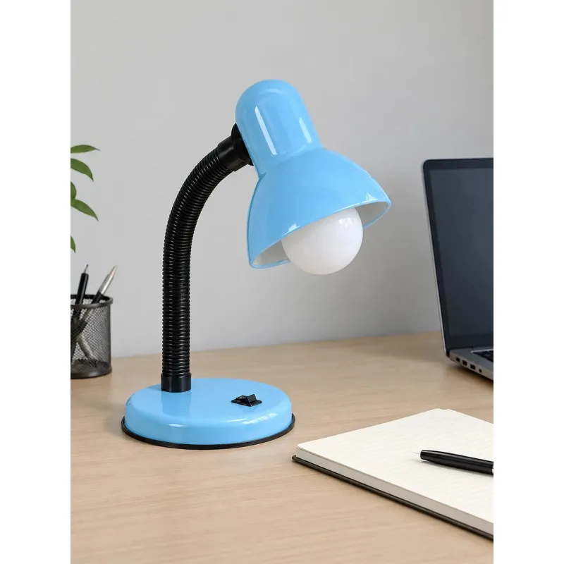 GLOBOSTAR® STUDENT GLB-102-0009 Μοντέρνο Επιτραπέζιο Φωτιστικό Πορτατίφ με Ντουί 1 x E27 AC 220-240V IP20 - Γαλάζιο & Μαύρο - Μ14 x Π14 x Υ32cm GLOBOSTAR® STUDENT GLB-102-0009 Μοντέρνο Επιτραπέζιο Φωτιστικό Πορτατίφ με Ντουί 1 x E27 AC 220-240V IP20 - Γαλάζιο & Μαύρο - Μ14 x Π14 x Υ32cm