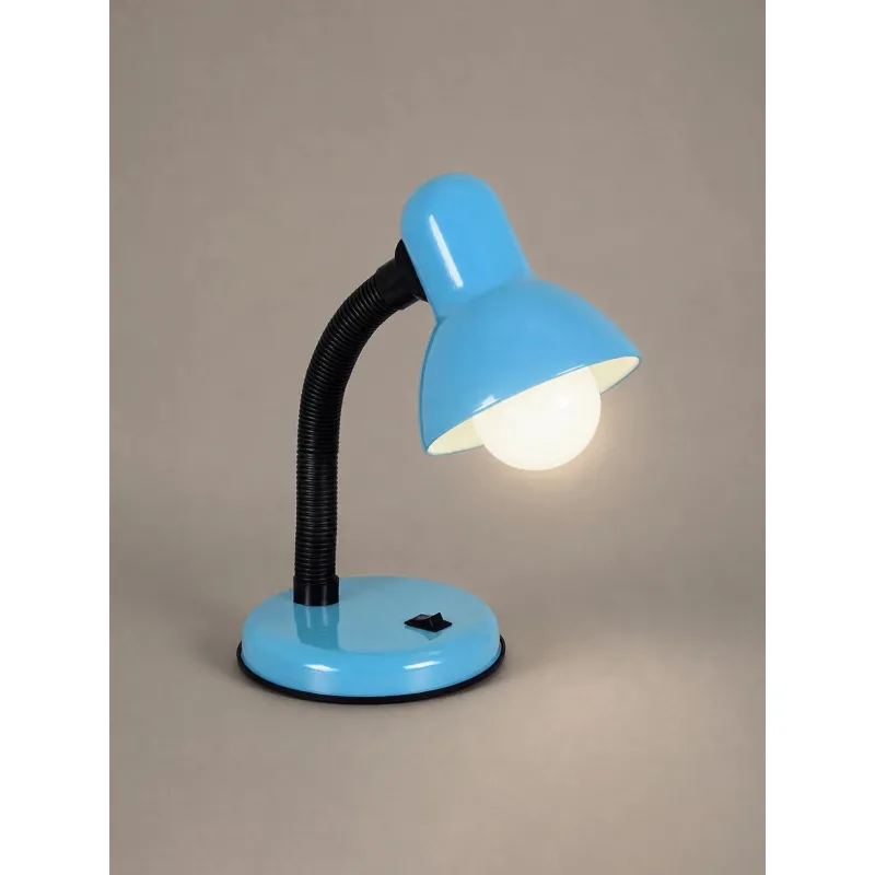 GLOBOSTAR® STUDENT GLB-102-0009 Μοντέρνο Επιτραπέζιο Φωτιστικό Πορτατίφ με Ντουί 1 x E27 AC 220-240V IP20 - Γαλάζιο & Μαύρο - Μ14 x Π14 x Υ32cm GLOBOSTAR® STUDENT GLB-102-0009 Μοντέρνο Επιτραπέζιο Φωτιστικό Πορτατίφ με Ντουί 1 x E27 AC 220-240V IP20 - Γαλάζιο & Μαύρο - Μ14 x Π14 x Υ32cm