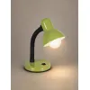 GLOBOSTAR® STUDENT GLB-102-0010 Μοντέρνο Επιτραπέζιο Φωτιστικό Πορτατίφ με Ντουί 1 x E27 AC 220-240V IP20 - Πράσινο & Μαύρο - Μ14 x Π14 x Υ32cm