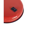 GLOBOSTAR® STUDENT GLB-102-0012 Μοντέρνο Επιτραπέζιο Φωτιστικό Πορτατίφ με Ντουί 1 x E27 AC 220-240V IP20 - Κόκκινο & Μαύρο - Μ14 x Π14 x Υ32cm
