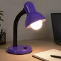 GLOBOSTAR® STUDENT GLB-102-0014 Μοντέρνο Επιτραπέζιο Φωτιστικό Πορτατίφ με Ντουί 1 x E27 AC 220-240V IP20 - Μωβ & Μαύρο - Μ14 x Π14 x Υ32cm