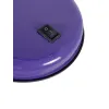 GLOBOSTAR® STUDENT GLB-102-0014 Μοντέρνο Επιτραπέζιο Φωτιστικό Πορτατίφ με Ντουί 1 x E27 AC 220-240V IP20 - Μωβ & Μαύρο - Μ14 x Π14 x Υ32cm