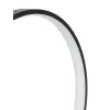 GLOBOSTAR® LUNEA GLB-103-0009 Φωτιστικό Κολωνάκι Κήπου LED 15W 1350lm 120° AC 220-240V Αδιάβροχο IP65 Θερμό Λευκό 2700K - Sanan SMD Chip - Μαύρο Ματ - Μ45 x Π7 x Υ50cm - 3 Χρόνια Εγγύηση