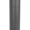 GLOBOSTAR® AXOR GLB-103-0015 Φωτιστικό Urban Πλατείας/Πάρκου LED 50W 4500lm 360° AC 220-240V Αδιάβροχο IP65 Θερμό Λευκό 2700K - Sanan SMD Chip - Γκρι Ανθρακί Ματ - Μ20 x Π20 x Υ300cm - 3 Χρόνια Εγγύηση