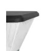 GLOBOSTAR® TOPIS GLB-103-0021 Φωτιστικό Κεφαλής Post Top Πλατείας/Πάρκου/Κήπου LED 50W 4500lm 360° AC 220-240V Αδιάβροχο IP65 Θερμό Λευκό 2700K - Sanan SMD Chip - Μαύρο Ματ - Μ45 x Π45 x Υ40cm - 3 Χρόνια Εγγύηση