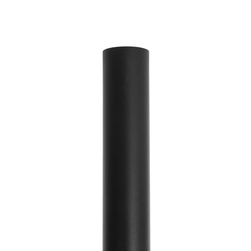 GLOBOSTAR® STILO GLB-103-0022 Στύλος/Κολώνα για Φωτιστικό Πλατείας/Πάρκου/Κήπου - Μαύρο Ματ - Μ21 x Π21 x Υ290cm - 3 Χρόνια Εγγύηση