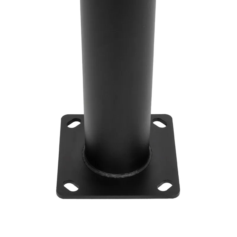GLOBOSTAR® STILO GLB-103-0022 Στύλος/Κολώνα για Φωτιστικό Πλατείας/Πάρκου/Κήπου - Μαύρο Ματ - Μ21 x Π21 x Υ290cm - 3 Χρόνια Εγγύηση