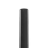 GLOBOSTAR® STILIA GLB-103-0023 Στύλος/Κολώνα για Φωτιστικό Πλατείας/Πάρκου/Κήπου LED 72W 6480lm 120° AC 220-240V Αδιάβροχο IP65 Θερμό Λευκό 2700K - Sanan SMD Chip - Μαύρο Ματ - Μ21 x Π21 x Υ300cm - 3 Χρόνια Εγγύηση