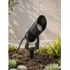 GLOBOSTAR® GARDO GLB-103-0025 Φωτιστικό Σποτ για Φυτά - Δέντρα με Βάση Κήπου / Καρφωτό LED 10W 900lm 24° DC 24V Αδιάβροχο IP65 Θερμό Λευκό 2700K - Sanan SMD Chip - Μαύρο Ματ - Μ5 x Π5 x Υ18cm - 3 Χρόνια Εγγύηση