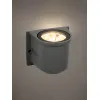 GLOBOSTAR® FLOODORA GLB-103-0030 Προβολέας Σποτ Wall Washer LED 3W 270lm 5° AC 220-240V Αδιάβροχο IP65 Θερμό Λευκό 2700K - Sanan SMD Chip - Γκρι Ανθρακί Ματ - Μ6.5 x Π5.5 x Υ5cm - 3 Χρόνια Εγγύηση