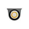 GLOBOSTAR® FLOODORA GLB-103-0030 Προβολέας Σποτ Wall Washer LED 3W 270lm 5° AC 220-240V Αδιάβροχο IP65 Θερμό Λευκό 2700K - Sanan SMD Chip - Γκρι Ανθρακί Ματ - Μ6.5 x Π5.5 x Υ5cm - 3 Χρόνια Εγγύηση