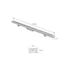 GLOBOSTAR® WASHERLUMA GLB-103-0033 Μπάρα Φωτισμού Wall Washer LED 36W 3240lm 30° AC 220-240V Αδιάβροχο IP65 Θερμό Λευκό 2700K - Sanan SMD Chip - Γκρι Ανθρακί Ματ - Μ100 x Π4 x Υ6.5cm - 3 Χρόνια Εγγύηση GLOBOSTAR® WASHERLUMA GLB-103-0033 Μπάρα Φωτισμού Wall Washer LED 36W 3240lm 30° AC 220-240V Αδιάβροχο IP65 Θερμό Λευκό 2700K - Sanan SMD Chip - Γκρι Ανθρακί Ματ - Μ100 x Π4 x Υ6.5cm - 3 Χρόνια Εγγύηση