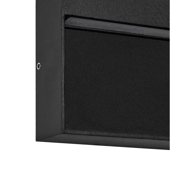 GLOBOSTAR® STEPINI GLB-103-0036 Φωτιστικό Σκαλοπατιού / Διαδρόμου LED 9W 810lm 45° AC 220-240V Αδιάβροχο IP65 Θερμό Λευκό 2700K - Sanan SMD Chip - Μαύρο Ματ - Μ20 x Π3 x Υ9cm - 3 Χρόνια Εγγύηση GLOBOSTAR® STEPINI GLB-103-0036 Φωτιστικό Σκαλοπατιού / Διαδρόμου LED 9W 810lm 45° AC 220-240V Αδιάβροχο IP65 Θερμό Λευκό 2700K - Sanan SMD Chip - Μαύρο Ματ - Μ20 x Π3 x Υ9cm - 3 Χρόνια Εγγύηση