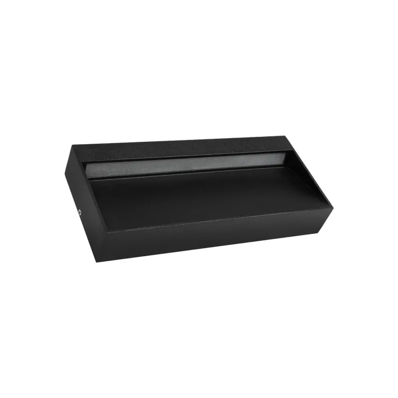 GLOBOSTAR® STEPINI GLB-103-0036 Φωτιστικό Σκαλοπατιού / Διαδρόμου LED 9W 810lm 45° AC 220-240V Αδιάβροχο IP65 Θερμό Λευκό 2700K - Sanan SMD Chip - Μαύρο Ματ - Μ20 x Π3 x Υ9cm - 3 Χρόνια Εγγύηση GLOBOSTAR® STEPINI GLB-103-0036 Φωτιστικό Σκαλοπατιού / Διαδρόμου LED 9W 810lm 45° AC 220-240V Αδιάβροχο IP65 Θερμό Λευκό 2700K - Sanan SMD Chip - Μαύρο Ματ - Μ20 x Π3 x Υ9cm - 3 Χρόνια Εγγύηση