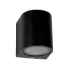 kelvo® MURANO KLV-101-0012 Φωτιστικό Τοίχου / Απλίκα για Λάμπα MR16 με Ντουί GU10 AC 220-240V Αδιάβροχο IP65 - Μαύρο Ματ - Μ6.5 x Π7.5 x Υ7.5cm