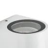 kelvo® MURANO KLV-101-0014 Φωτιστικό Τοίχου / Απλίκα για Λάμπα MR16 με Ντουί GU10 AC 220-240V Αδιάβροχο IP65 - Λευκό Ματ - Μ8 x Π8 x Υ7cm