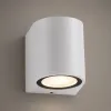 kelvo® MURANO KLV-101-0014 Φωτιστικό Τοίχου / Απλίκα για Λάμπα MR16 με Ντουί GU10 AC 220-240V Αδιάβροχο IP65 - Λευκό Ματ - Μ8 x Π8 x Υ7cm