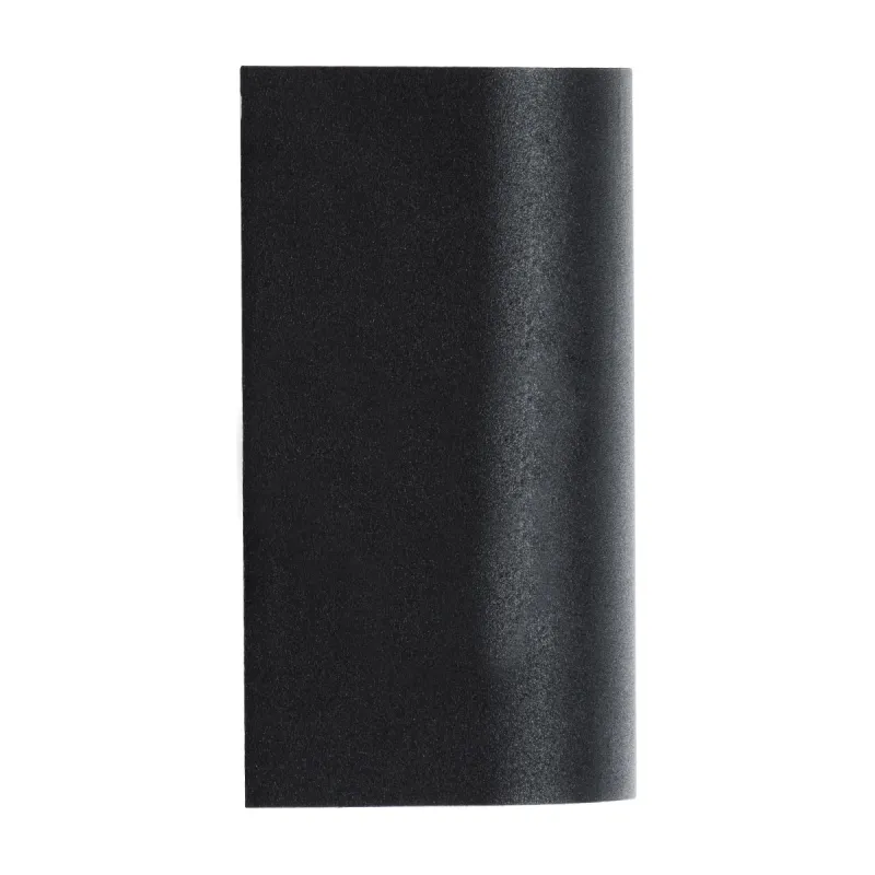 kelvo® MURANO KLV-101-0015 Φωτιστικό Τοίχου / Απλίκα για 2 Λάμπες MR16 με Ντουί GU10 AC 220-240V Αδιάβροχο IP65 - Μαύρο Ματ - Μ8 x Π8 x Υ15cm
